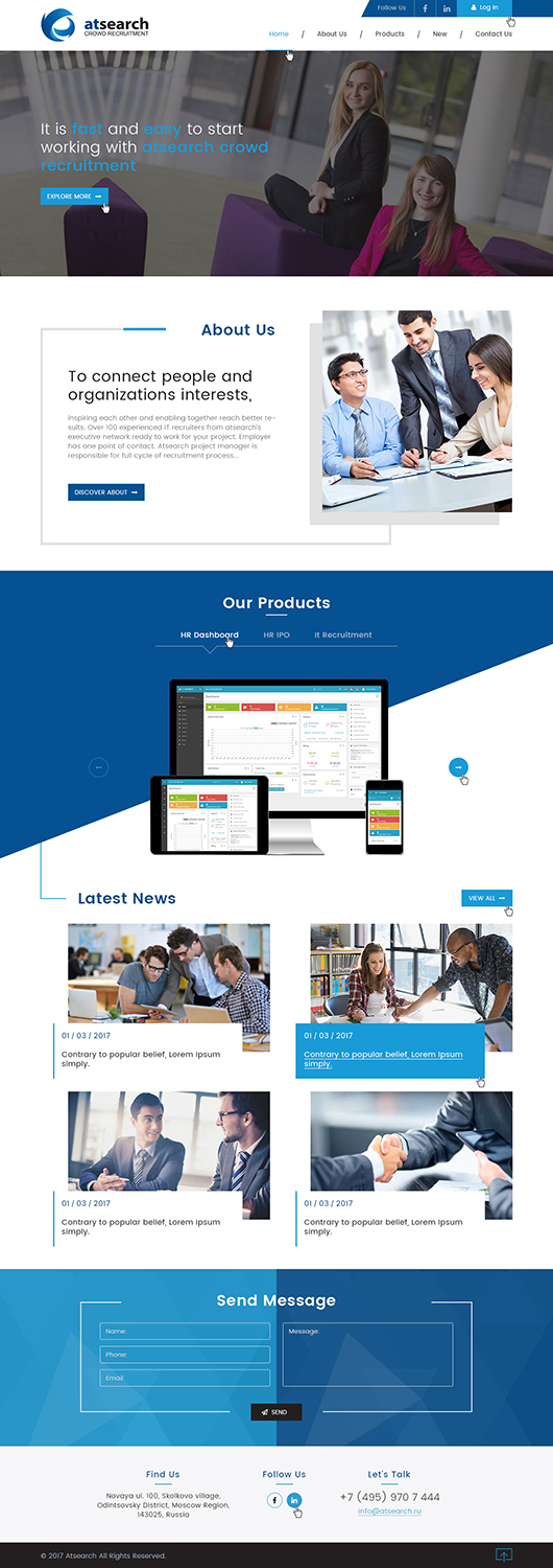 Web Design by Ved Web Services for this project | Design #14377002