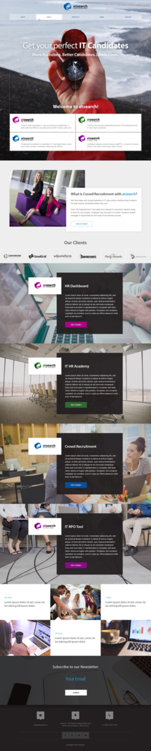 Web-Design von Coreway Solution für dieses Projekt | Design #14639146
