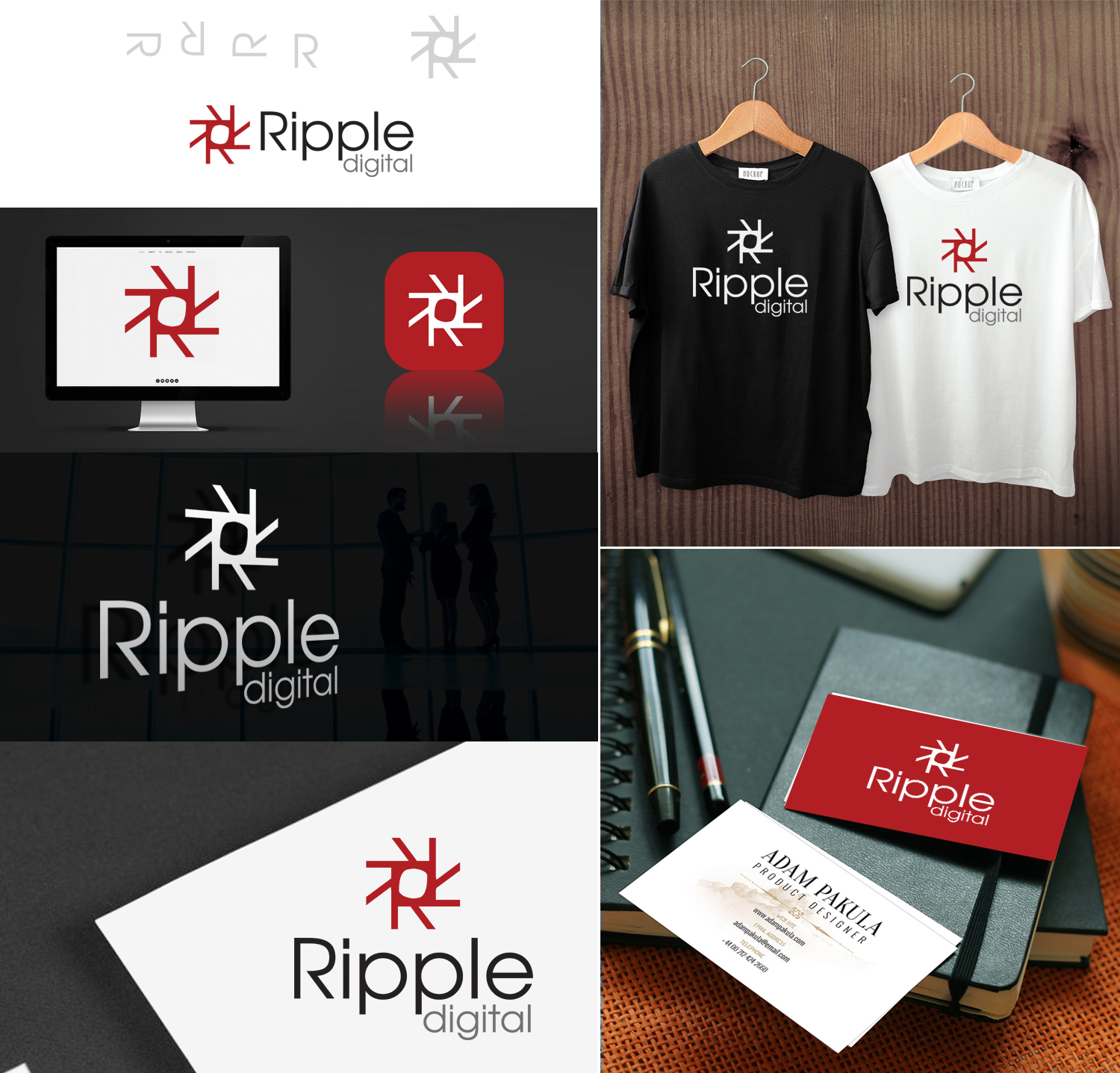Diseño de Logo por uk para Ripple Digital | Diseño #14337687