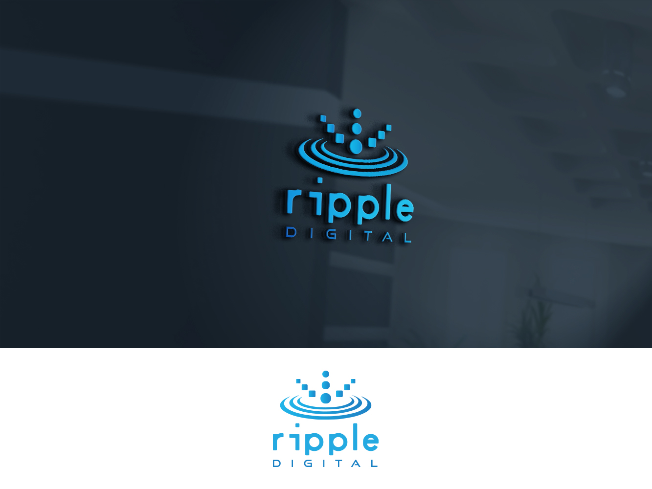 Logo Design by Verified artistry (Design garden) for Ripple Digital | Design #14333444