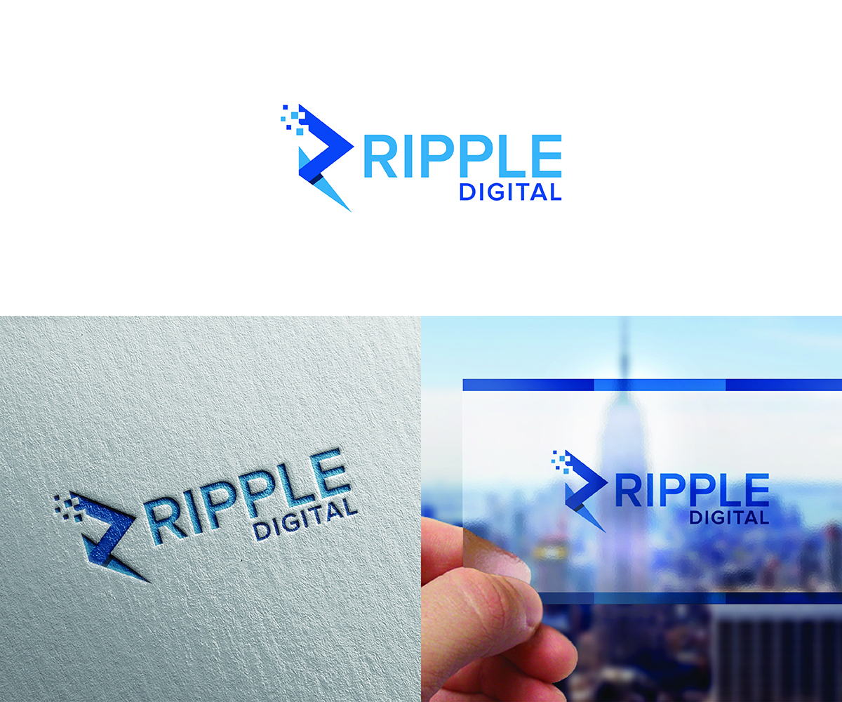 Diseño de Logo por eMARK para Ripple Digital | Diseño #14335752