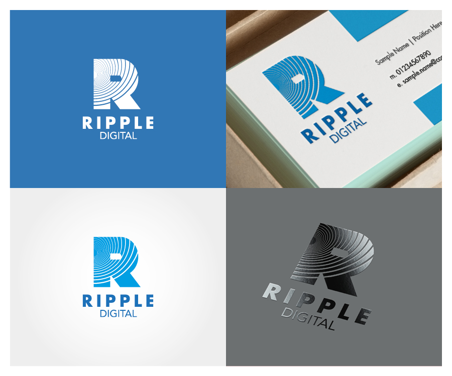 Diseño de Logo por Phoenix Dragon para Ripple Digital | Diseño #14329948
