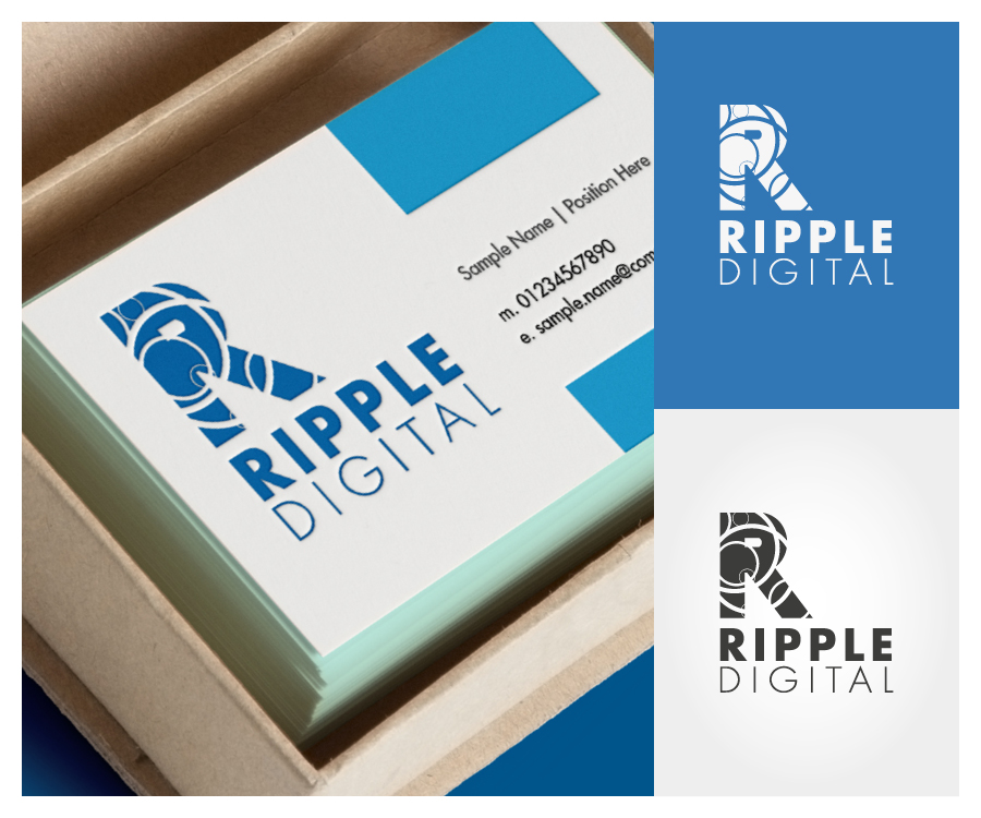 Diseño de Logo por Phoenix Dragon para Ripple Digital | Diseño #14329949