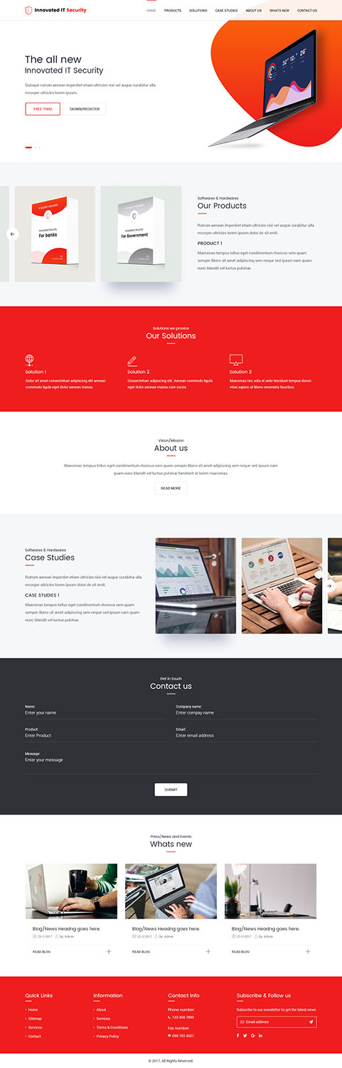 Web Design par nzdesigners pour Ensurity | Design #14505335