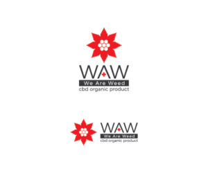  WAW( We Are Weed ) cbd organic product | Logo Design by Andylicious