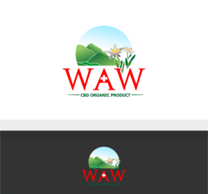  WAW( We Are Weed ) cbd organic product | Logo Design by *mary