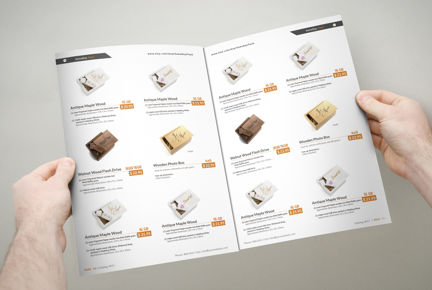 Katalog-Design von iTech Graphics für SameDayFlash | Design #14336788