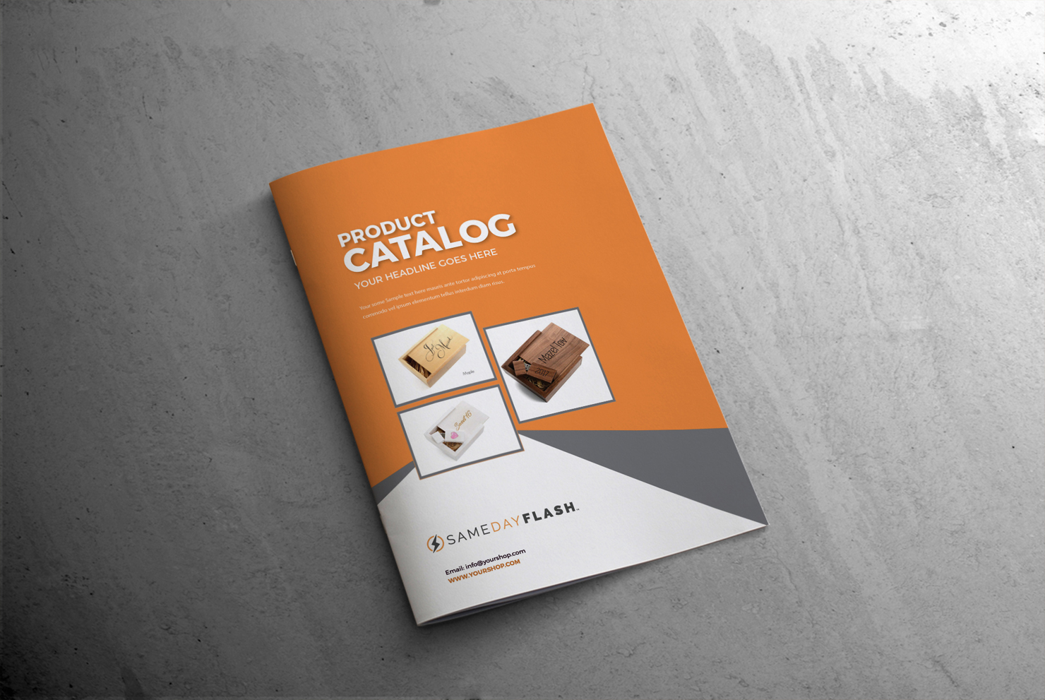 Katalog-Design von iTech Graphics für SameDayFlash | Design #14364117