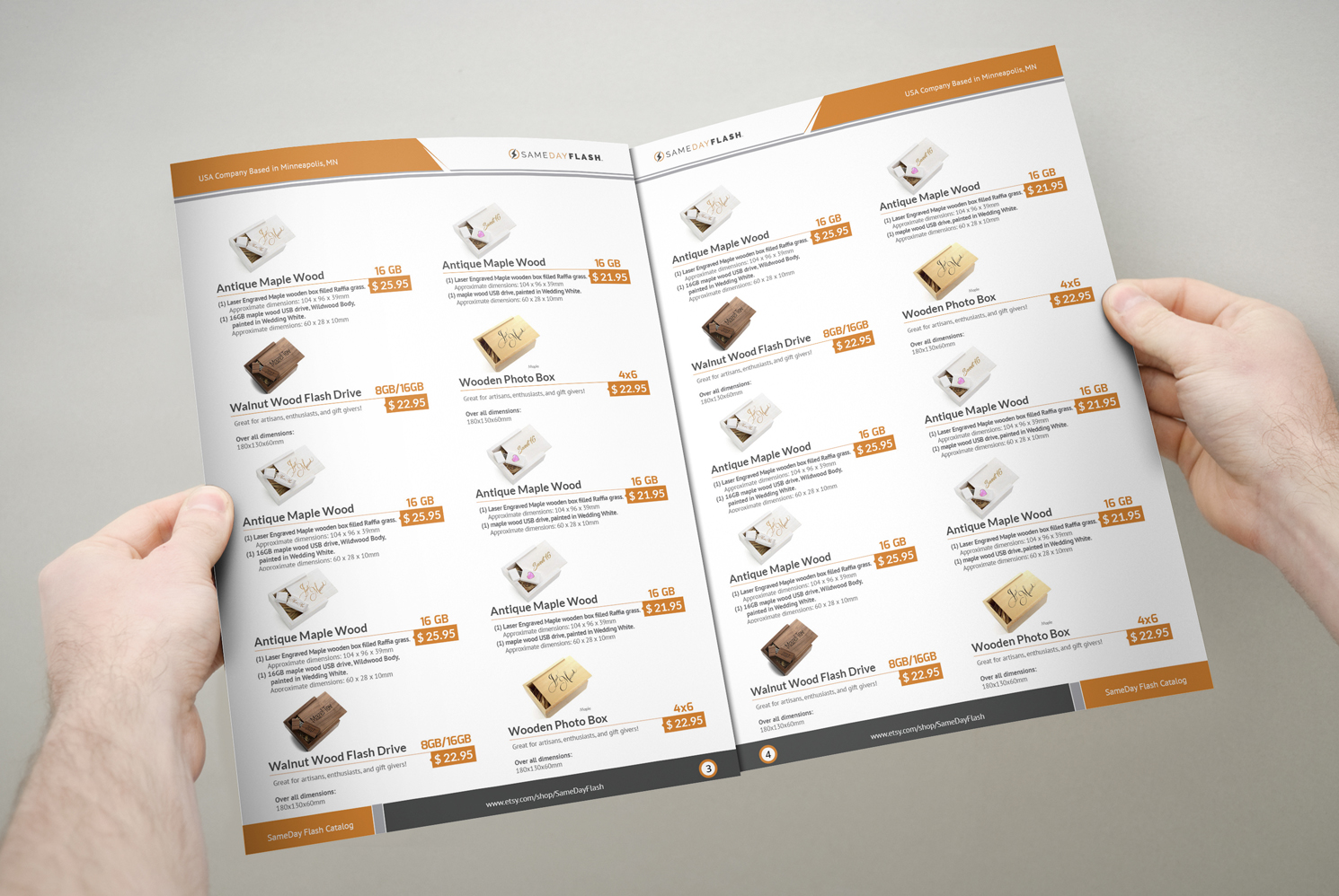 Katalog-Design von iTech Graphics für SameDayFlash | Design #14400718