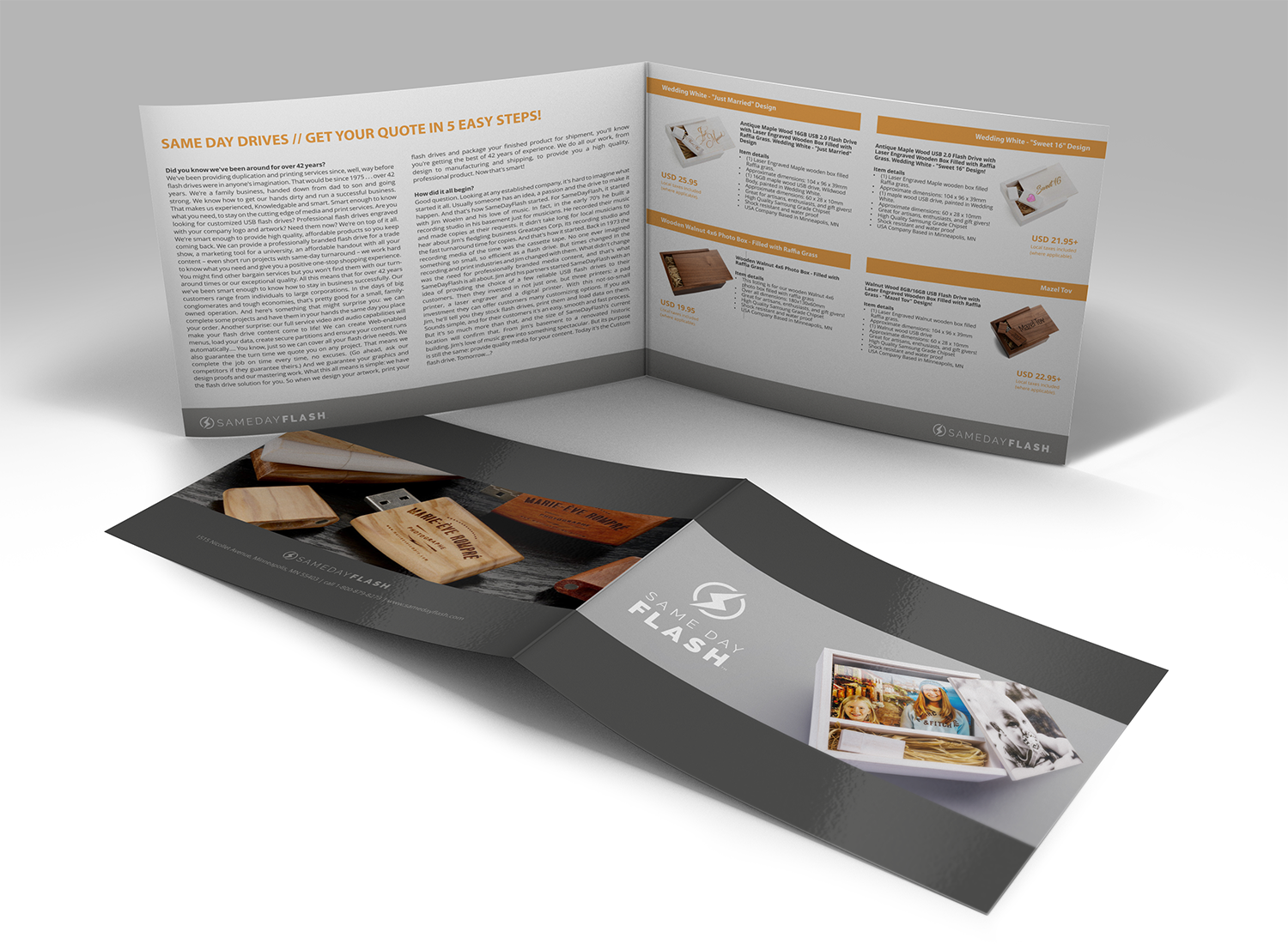 Katalog-Design von barinix für SameDayFlash | Design #14448936