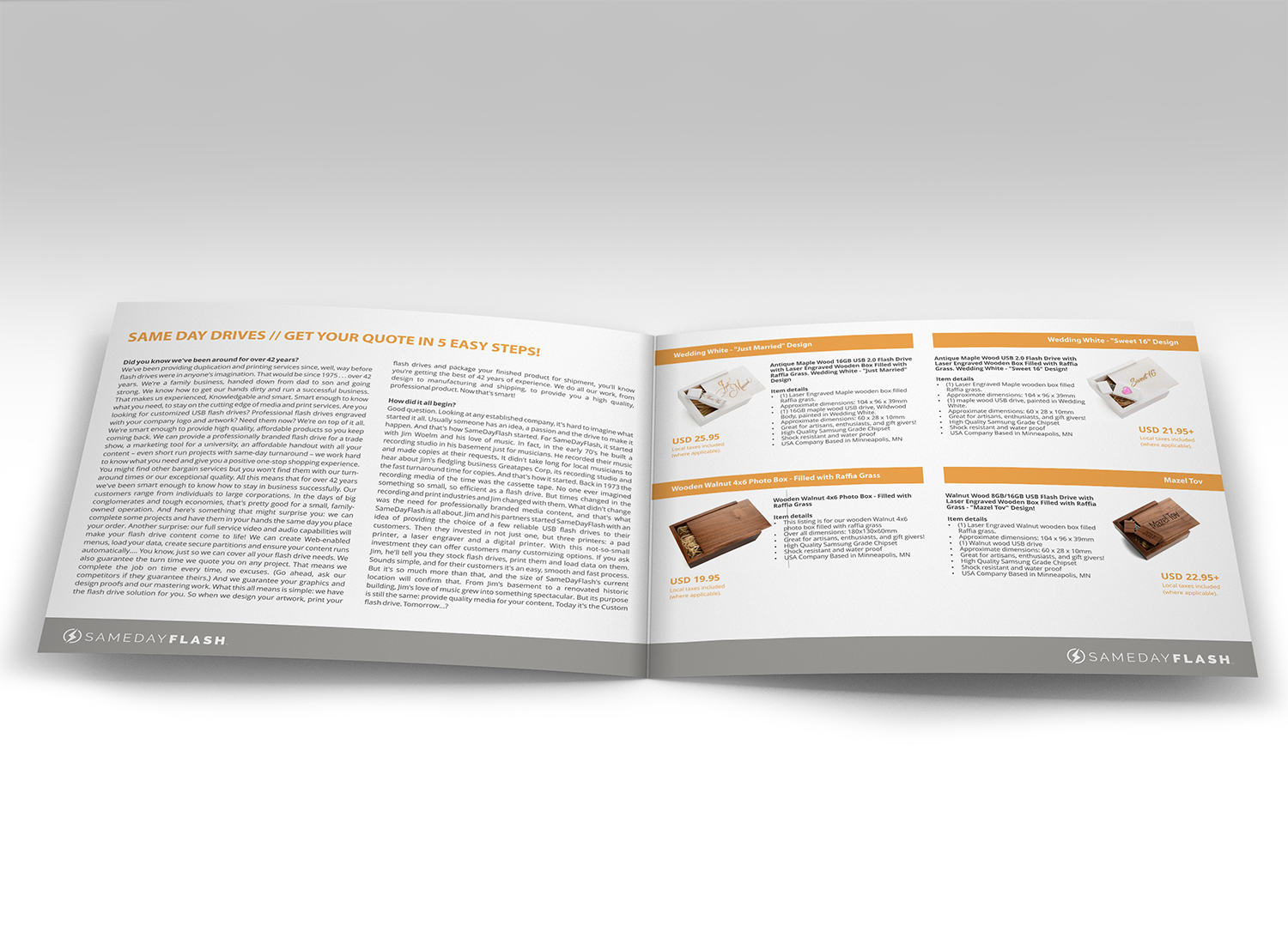 Katalog-Design von barinix für SameDayFlash | Design #14448937