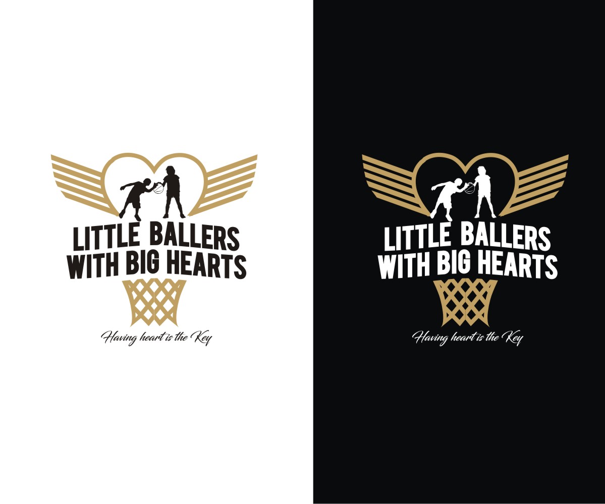 Logo Design by Falguni for Little Ballers With Big Hearts | Design #14484139