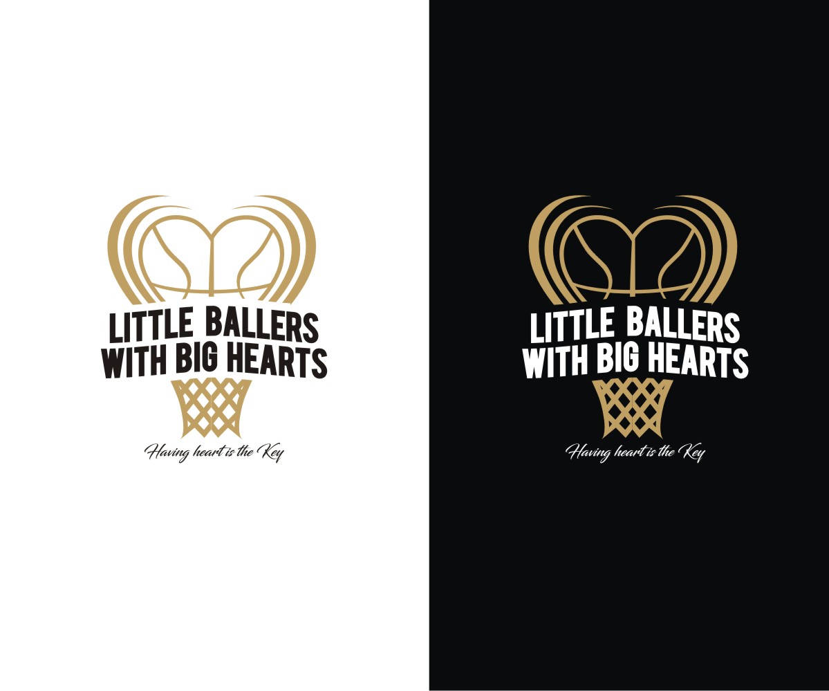 Logo Design by Falguni for Little Ballers With Big Hearts | Design #14493364