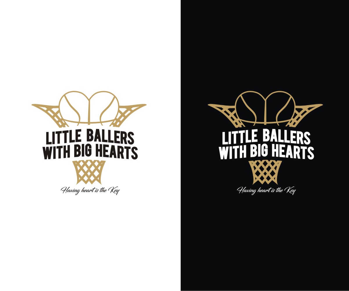 Logo Design by Falguni for Little Ballers With Big Hearts | Design #14493854