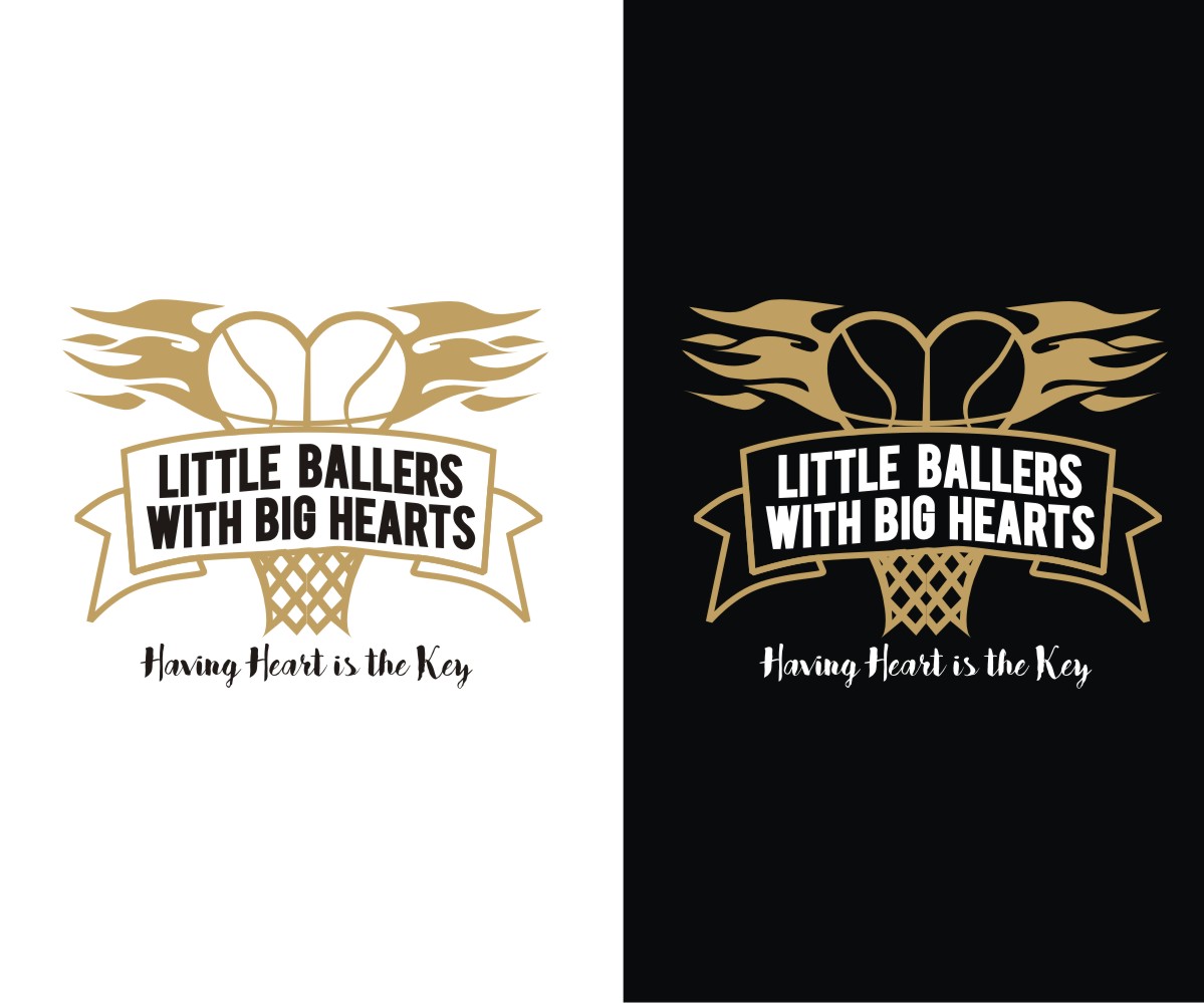 Logo Design by Falguni for Little Ballers With Big Hearts | Design #14508832