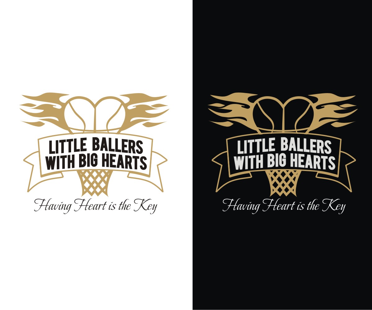 Logo Design by Falguni for Little Ballers With Big Hearts | Design #14508870