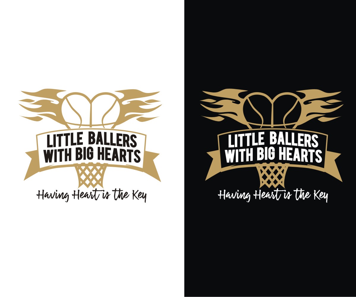 Logo Design by Falguni for Little Ballers With Big Hearts | Design #14509236