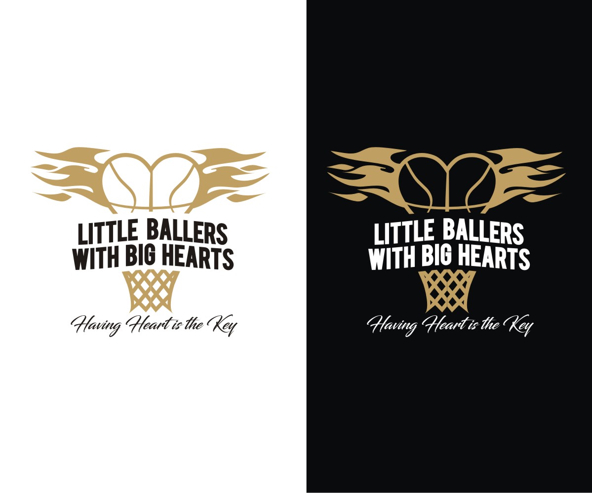 Logo Design by Falguni for Little Ballers With Big Hearts | Design #14522186