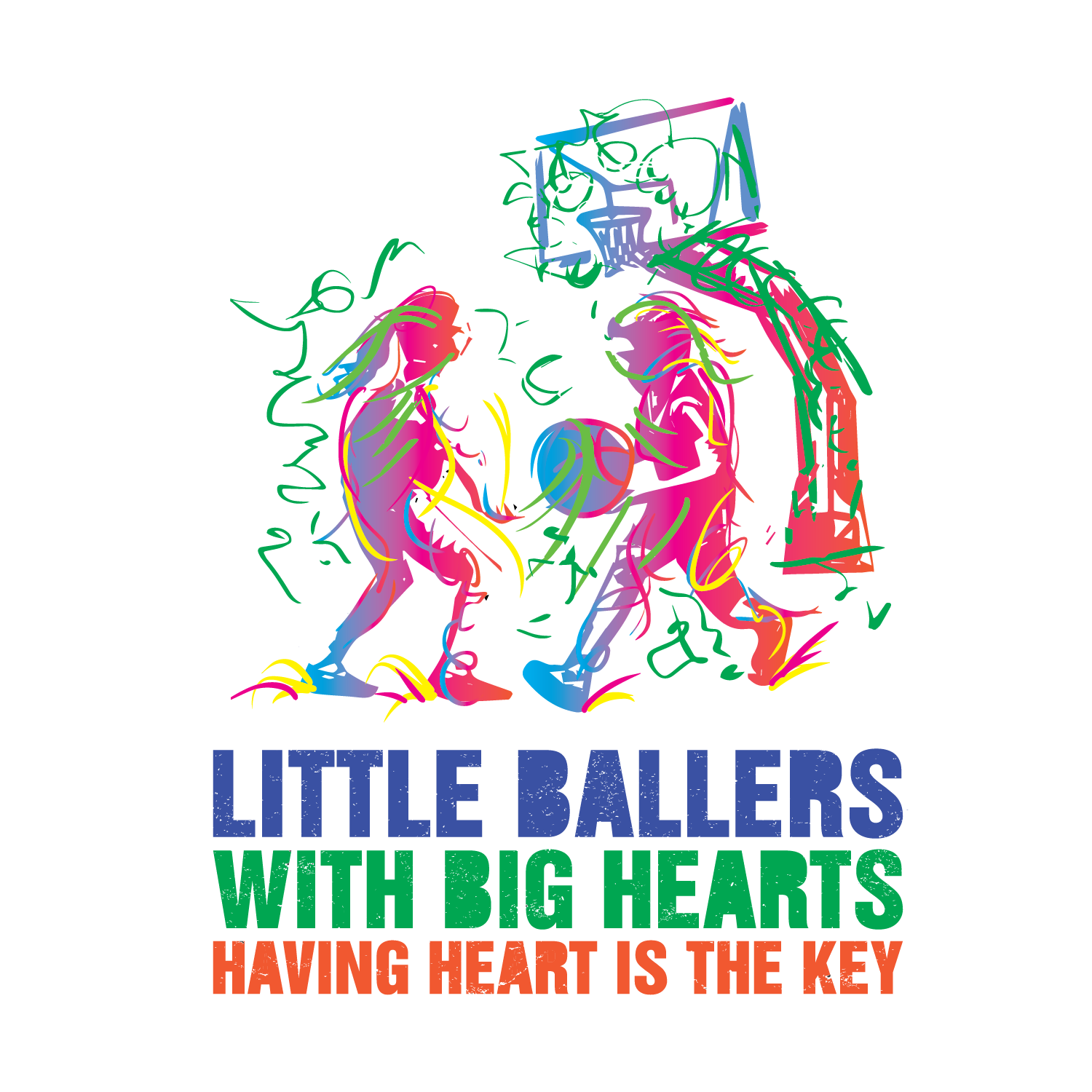 Logo Design by moisesf for Little Ballers With Big Hearts | Design #14450087