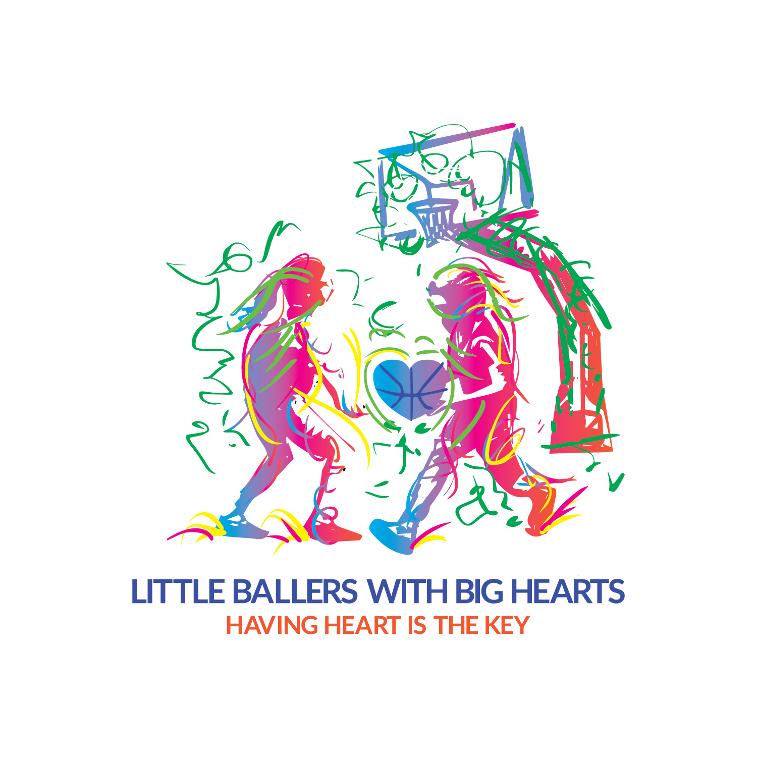 Logo Design by moisesf for Little Ballers With Big Hearts | Design #14497511