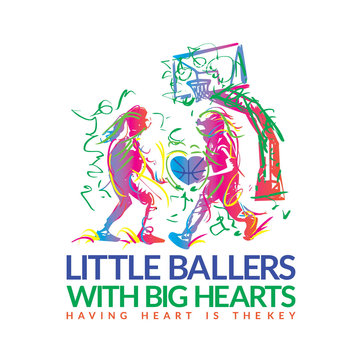 Logo Design by moisesf for Little Ballers With Big Hearts | Design #14497513