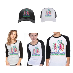 Logo-Design von moisesf für Little Ballers With Big Hearts | Design: #14497518