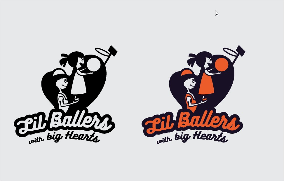 Logo Design by ALTHMANI for Little Ballers With Big Hearts | Design #14338072