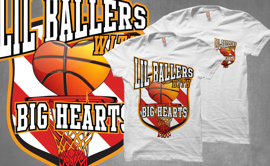 Logo Design by Ambrech for Little Ballers With Big Hearts | Design #14345020