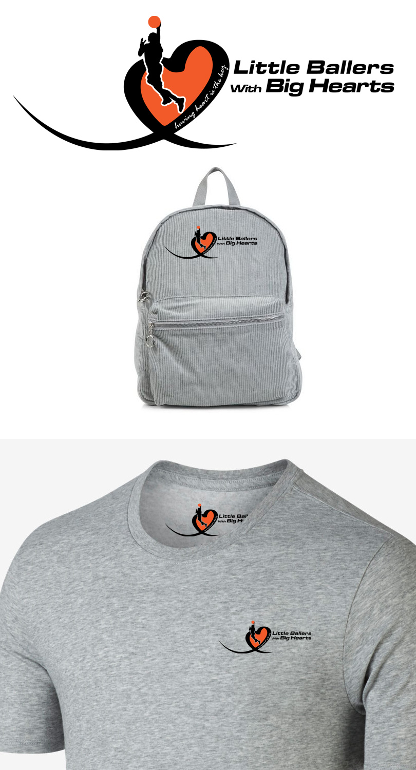 Logo Design by sathiyamurthy for Little Ballers With Big Hearts | Design #14465903