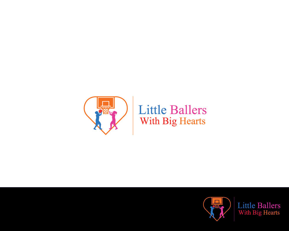 Logo Design by Black_idea for Little Ballers With Big Hearts | Design #14330266