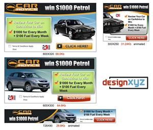 Diseño De Banner Publicitario por DesignXyz para Car Advice | Diseño: #560150