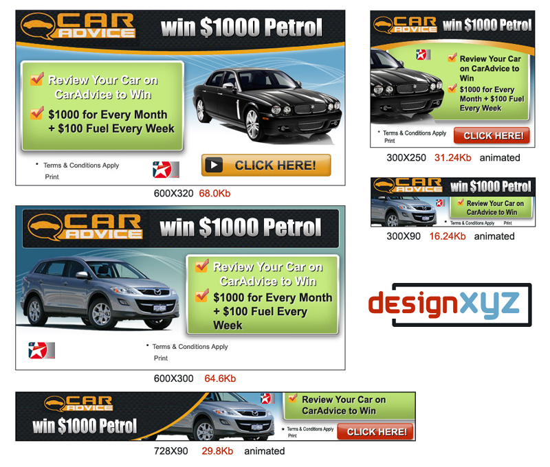 Banner Ad Design by DesignXyz for Car Advice | Design #561850