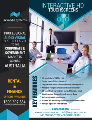 Flyer Design by uk for AV Media Systems | Design: #14675927