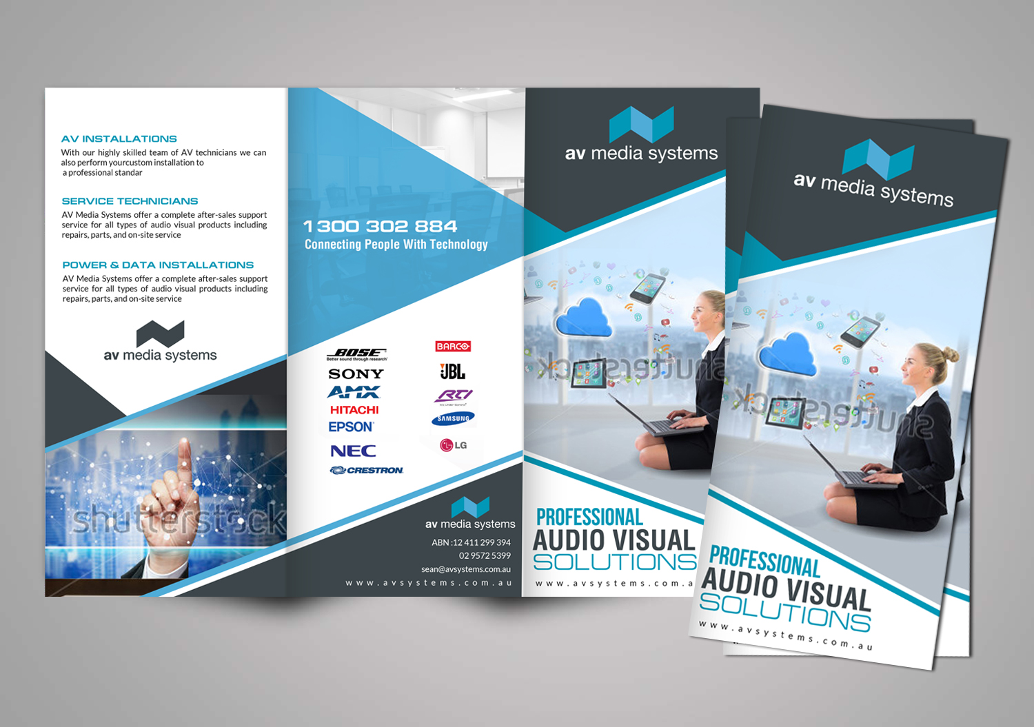 Flyer-Design von creative.bugs für AV Media Systems | Design #14337214