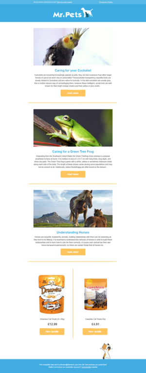 Web-Design von Email Designer für dieses Projekt | Design #14365434