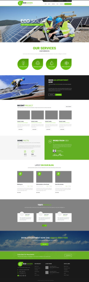 Web Design by Oudib for this project | Design: #14355518