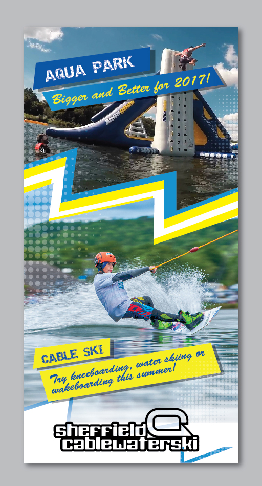 Diseño de Flyer por Achiver para Sheffield Cable Water Ski Ltd | Diseño #14391970