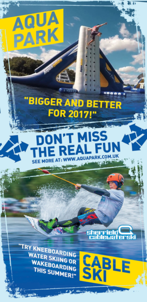 Flyer Design by Andreev for Sheffield Cable Water Ski Ltd | Design: #14350062