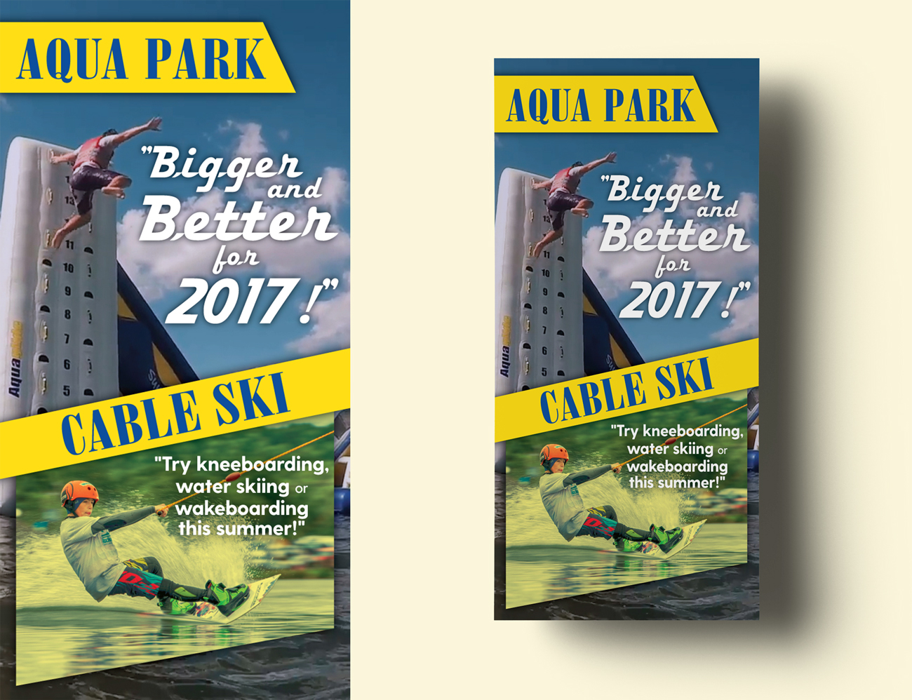 Diseño de Flyer por Impressive Solutions para Sheffield Cable Water Ski Ltd | Diseño #14354345