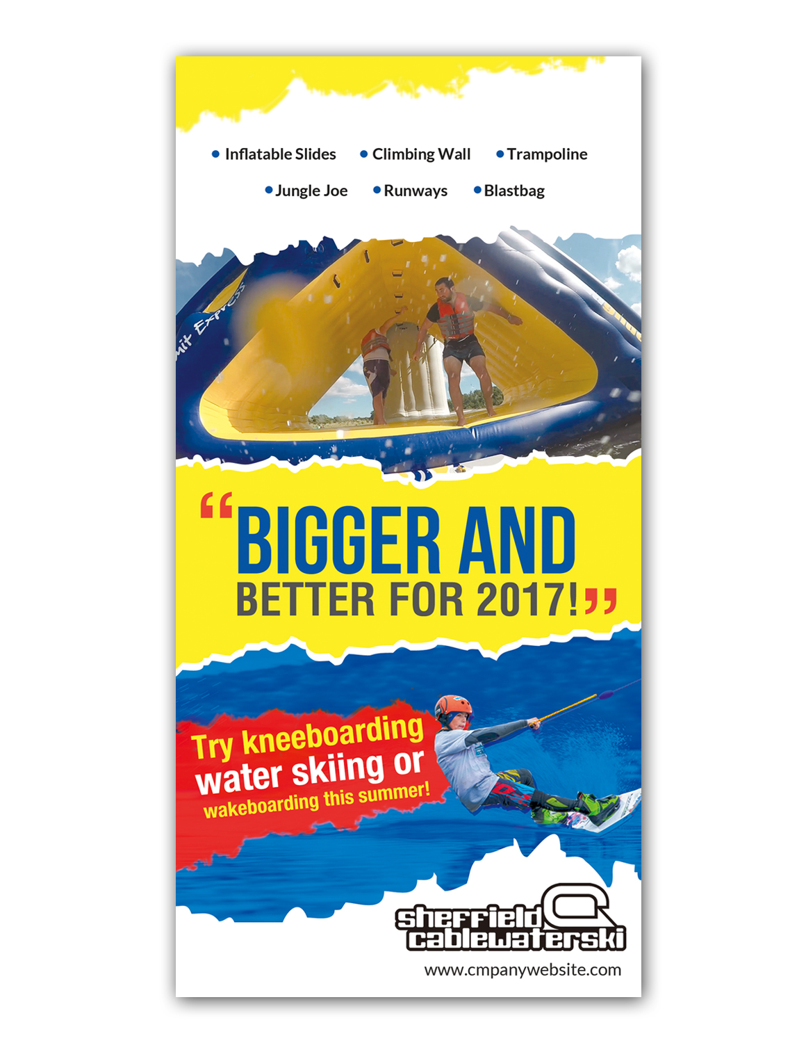 Flyer Design by creative.bugs for Sheffield Cable Water Ski Ltd | Design #14352418