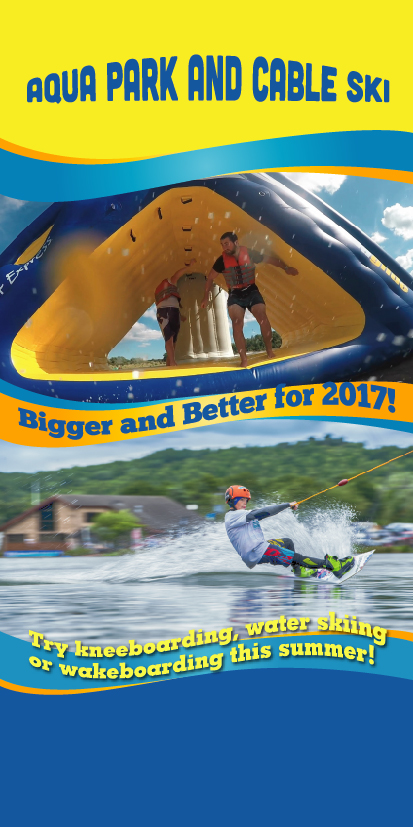 Diseño de Flyer por AntonioTruong para Sheffield Cable Water Ski Ltd | Diseño #14389164