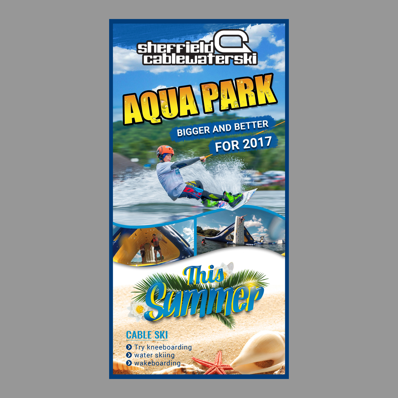Flyer Design by Samir Mirza for Sheffield Cable Water Ski Ltd | Design #14353684