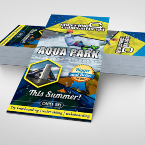 Diseño de Flyer por Samir Mirza para Sheffield Cable Water Ski Ltd | Diseño: #14369916