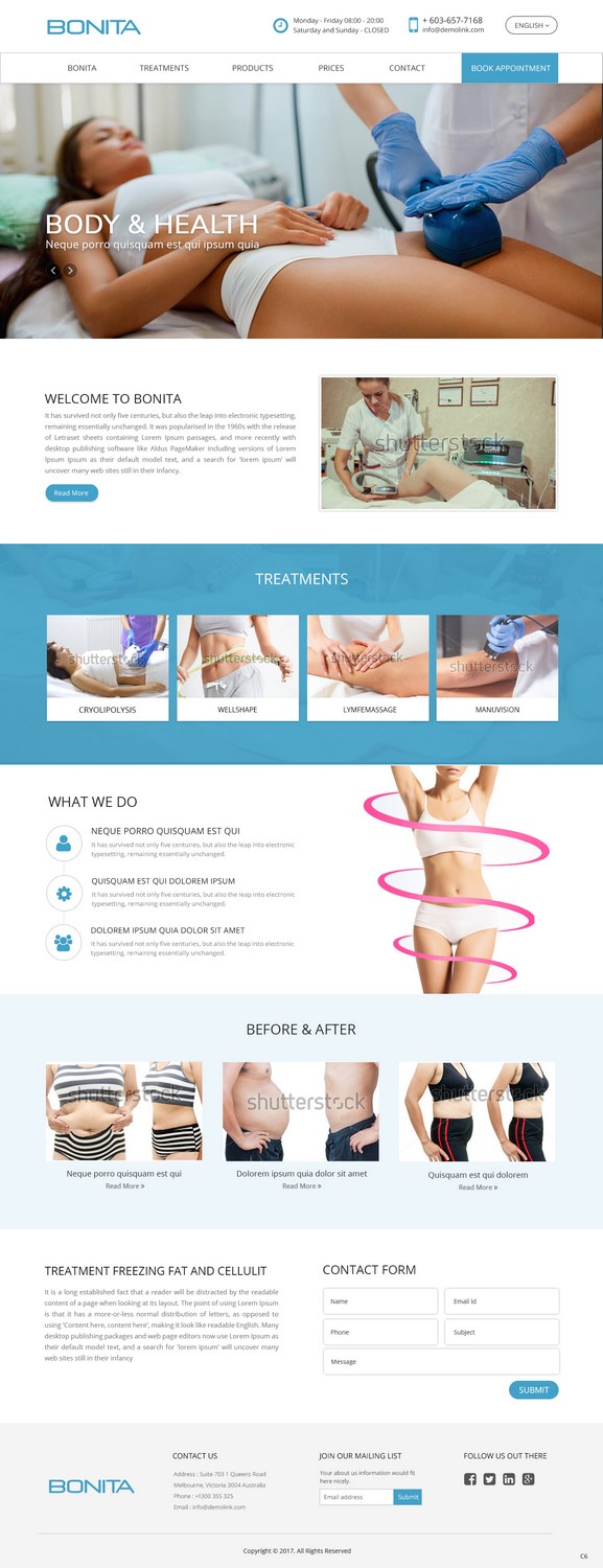 Web Design by pb for ValquiriaBonita Aps | Design #14355816