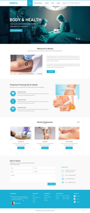 Web Design by pb for ValquiriaBonita Aps | Design: #14365410