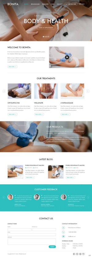 Web Design by pb for ValquiriaBonita Aps | Design: #14365412