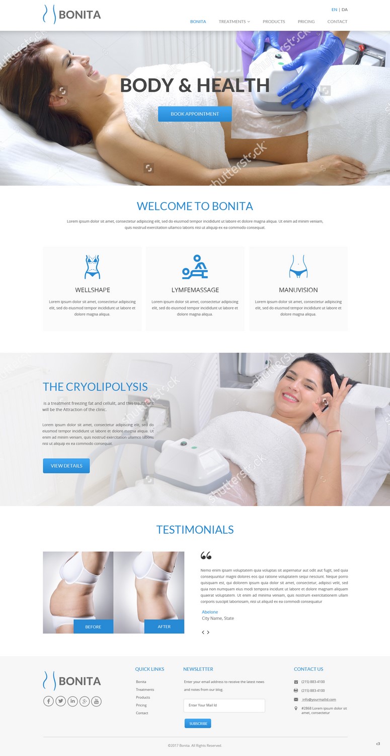 Web Design by pb for ValquiriaBonita Aps | Design #14376789
