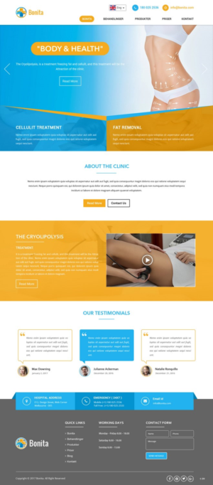 Web Design by pb for ValquiriaBonita Aps | Design: #14376791