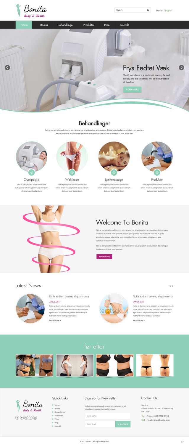 Web Design by pb for ValquiriaBonita Aps | Design: #14441552