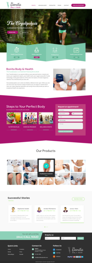 Web Design by Xclusive Designers for ValquiriaBonita Aps | Design: #14439156